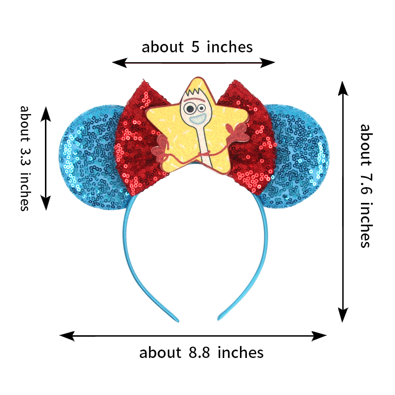 New Cute Disney Mouse Ears Hea - огляд і ціна Cosplay Prop Bow